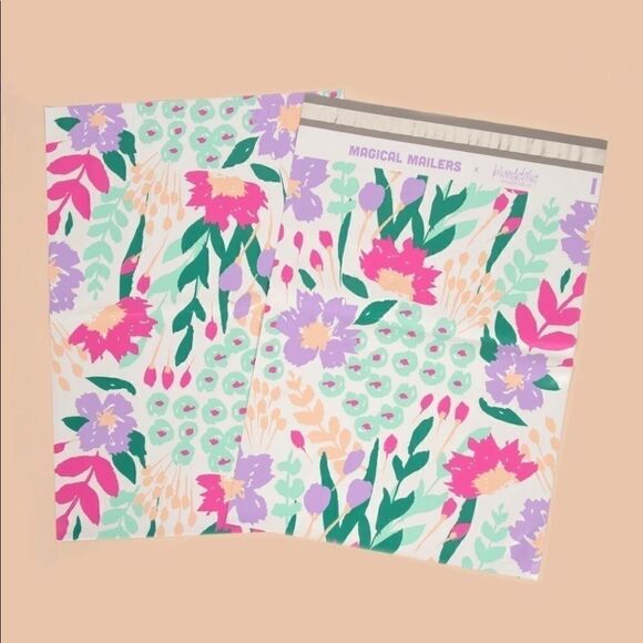 Poly Mailers MIX HAPPY 35pcs 10x13 14x17 14.5x19 - Picture 1 of 16